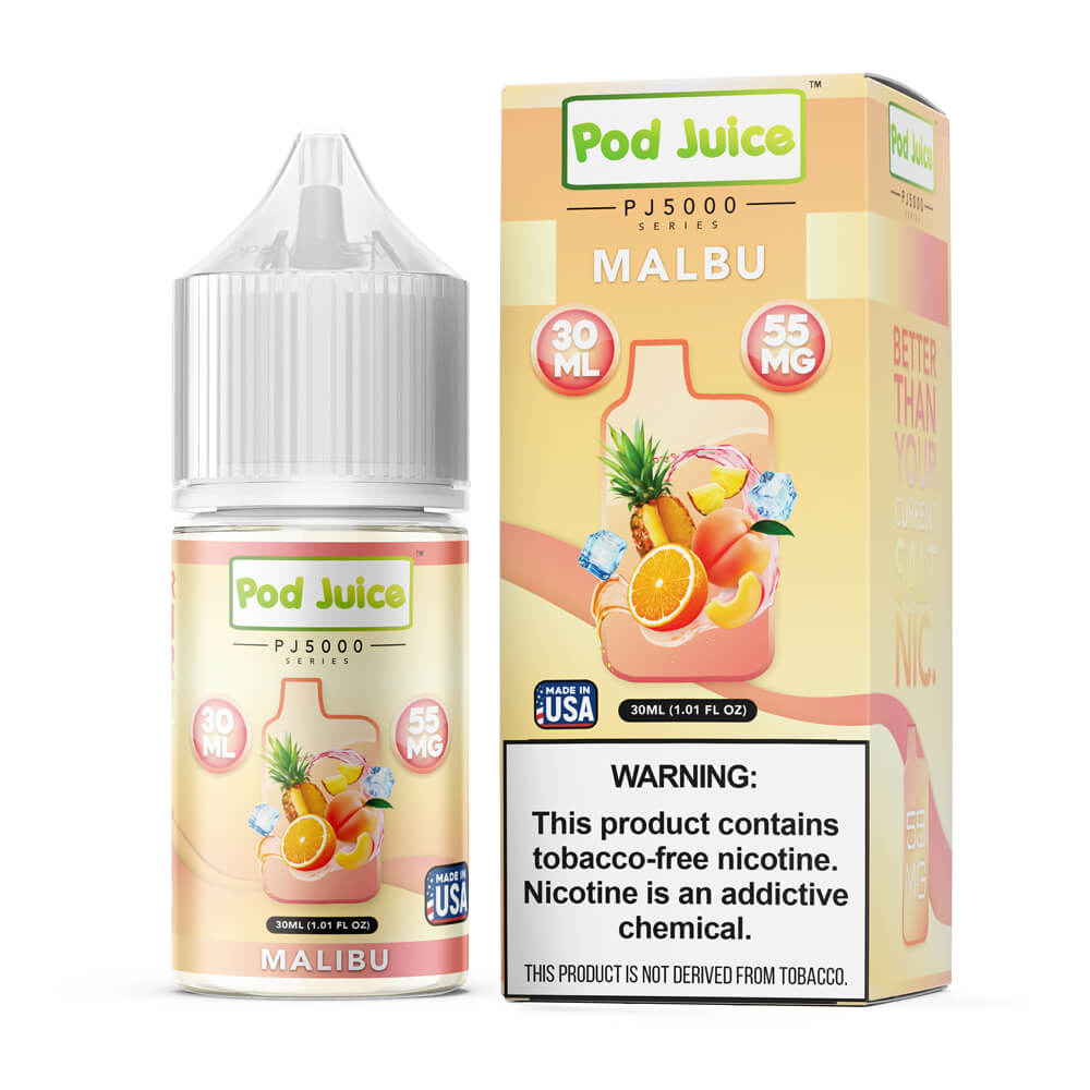 TFN PJ5000 Pod Juice LIQSALT 30mL 35mg Malibu