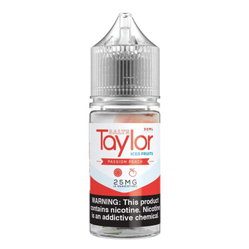 Taylor Flavors LIQSALT 30mL 45mg Passion Peach Iced