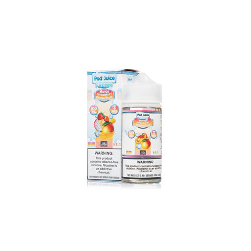 TFN Pod Juice LIQFB 100mL 12mg Mango StrawberryDrag.Fr. Freez