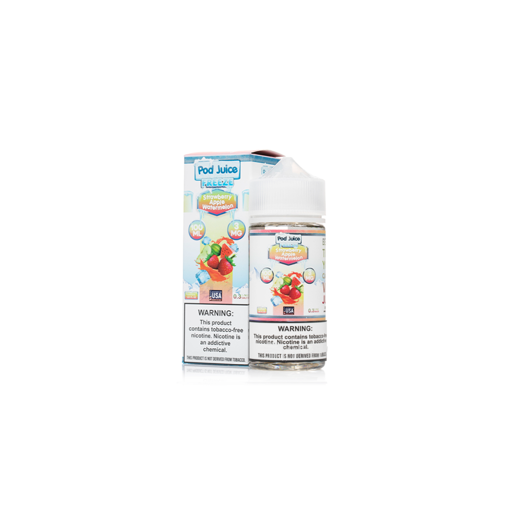 TFN Pod Juice LIQFB 100mL 12mg Strawberry Apple Watrmln Freez