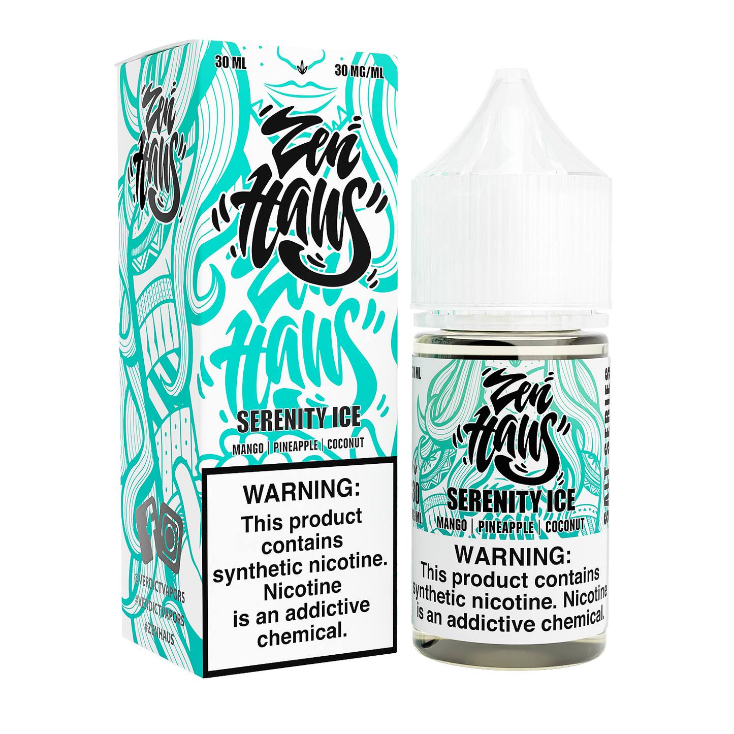 Zen Haus LIQSALT 30mL 30mg Serenity Ice