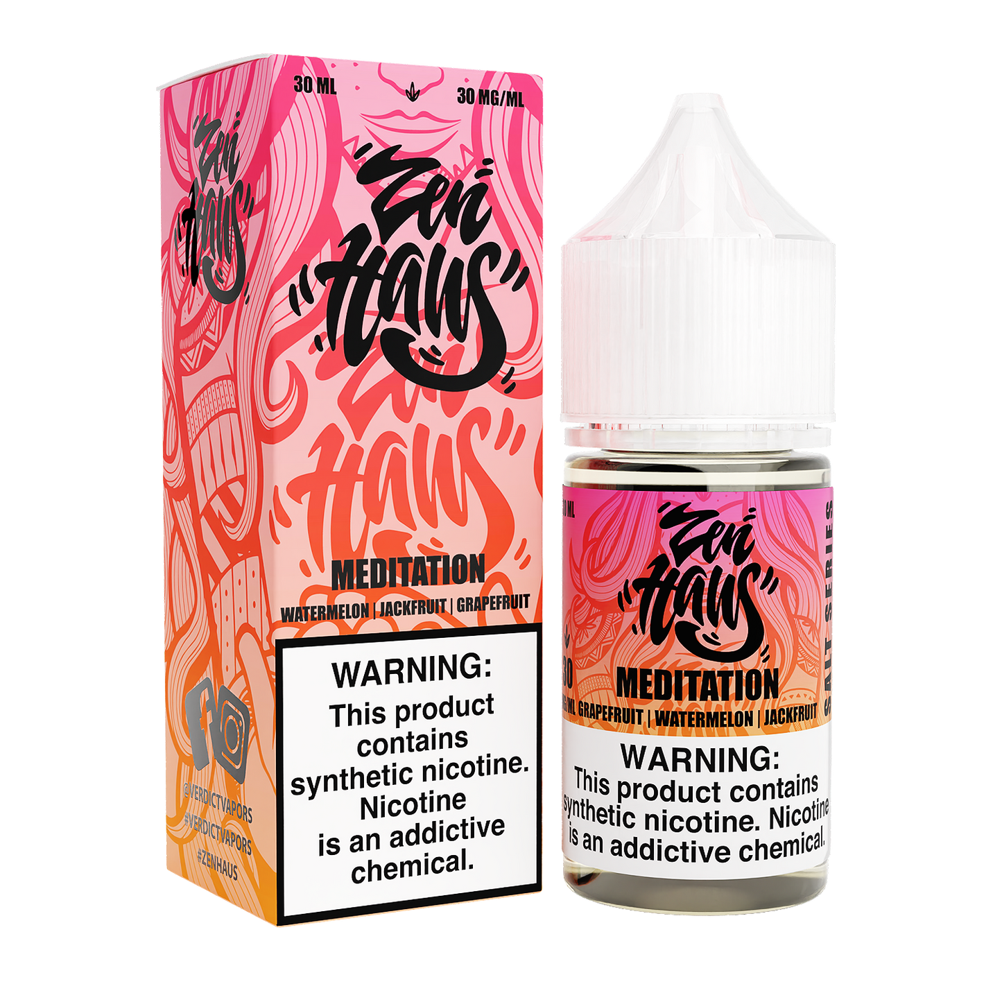 Zen Haus LIQSALT 30mL 30mg Meditation