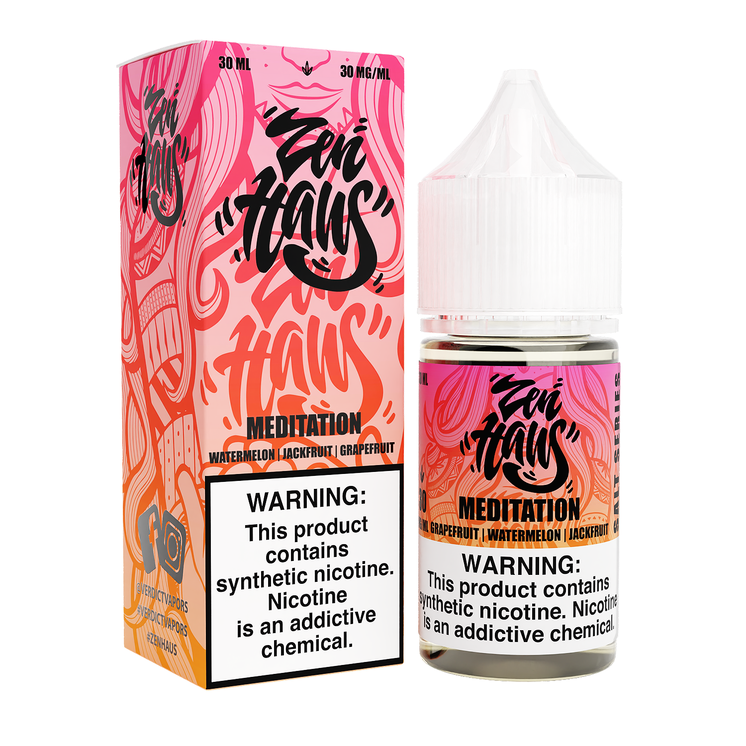 Zen Haus LIQSALT 30mL 30mg Meditation