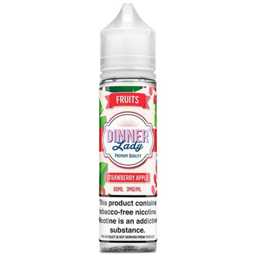 TF-Nic Dinner Lady LIQFB 60mL 00mg Strawberry Apple