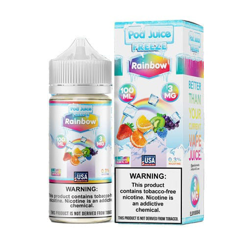 TFN Pod Juice LIQFB 100mL 06mg Rainbow Freeze