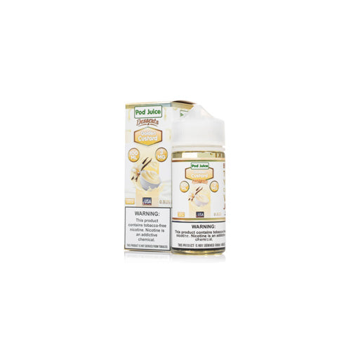 TFN Pod Juice LIQFB 100mL 12mg Golden Custard