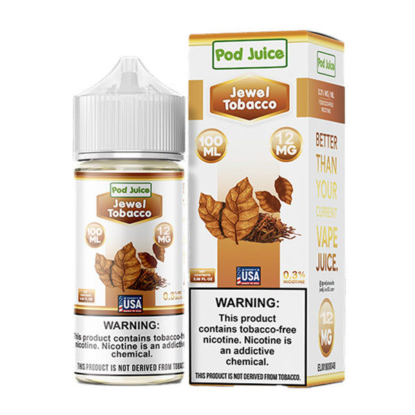 TFN Pod Juice LIQFB 100mL 12mg Jewel Tobacco