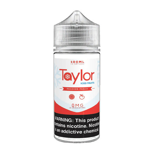 Taylor Flavors LIQFB 100mL 06mg Passion Peach Iced