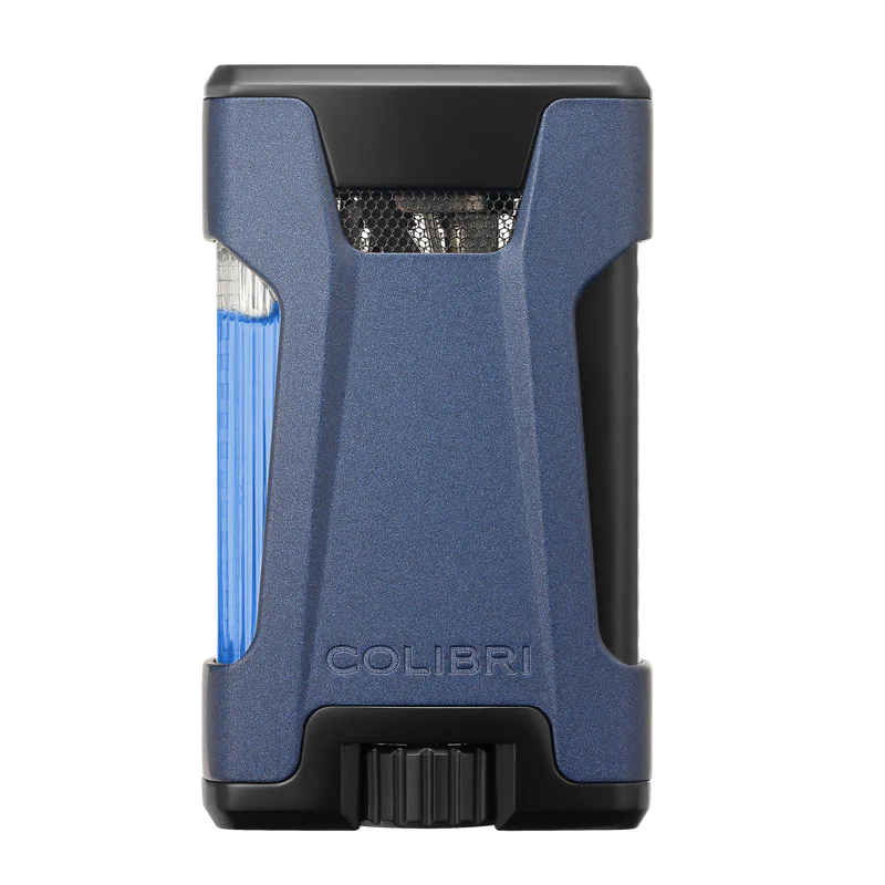 Colibri REBEL DOUBLE FLAME BLUE+ MATTE BLACK