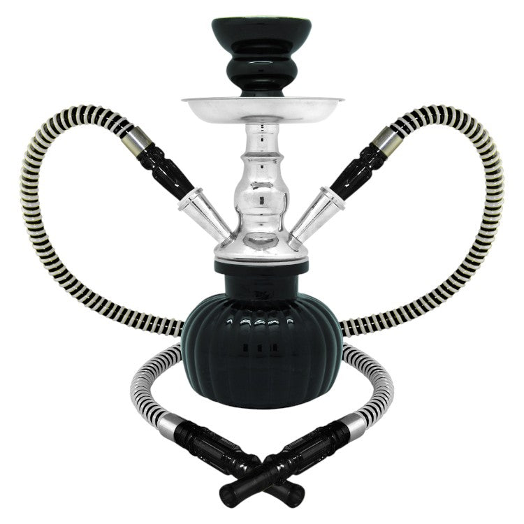 9" Petite, 2 Hose, Premium Box Black