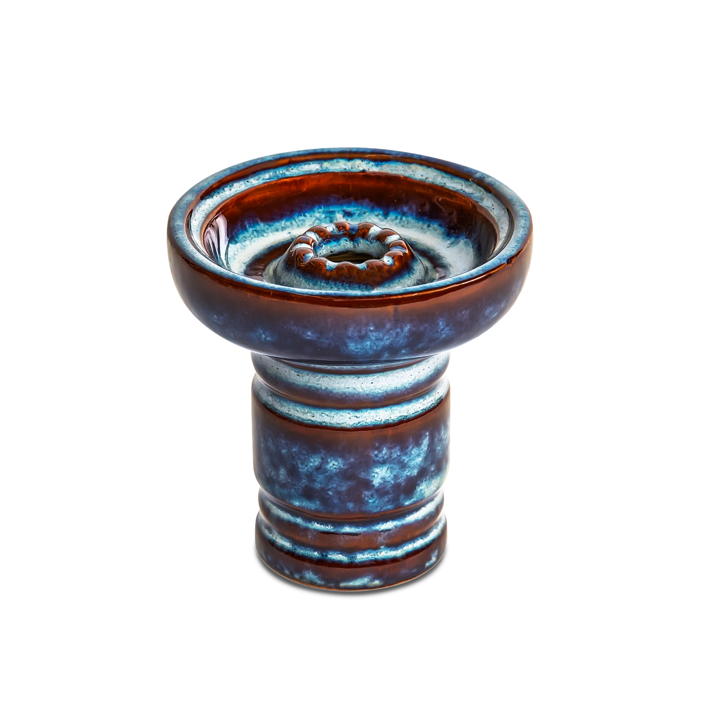 B.Y.O. Fat Hookah Bowl Blue