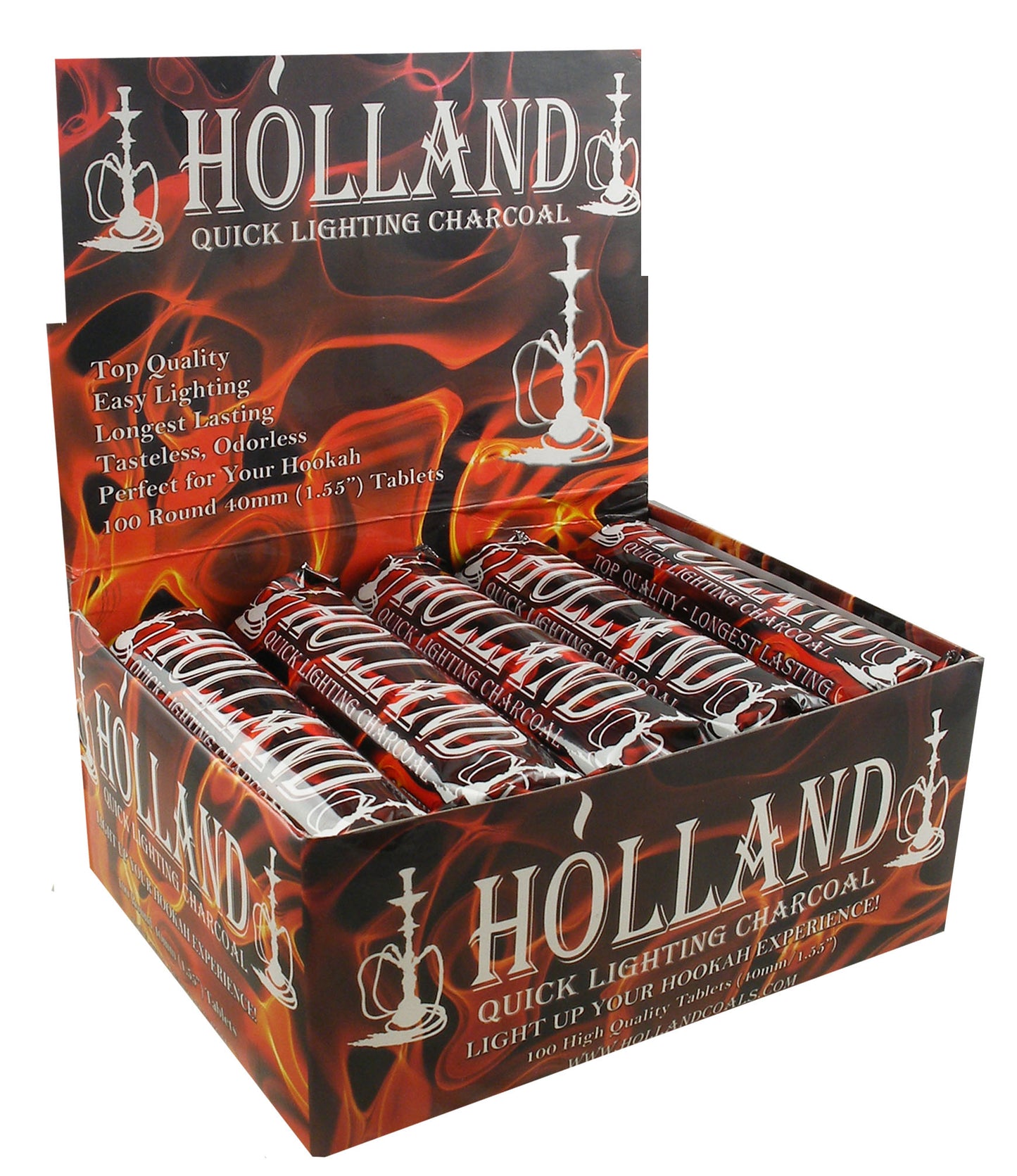 Holland 40mm, 10 Rolls of 10 Tablets