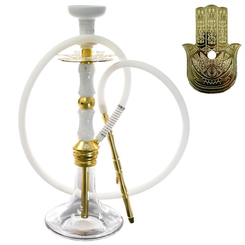 20" MOB Khasma White & Gold
