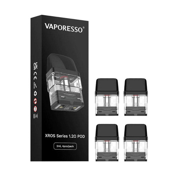 Vaporesso Pod+Coil XROS (4 Pack) 2mL Mesh 1.2 ohm