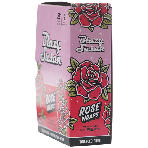 BLAZY SUSAN Wraps   2-pack Rose