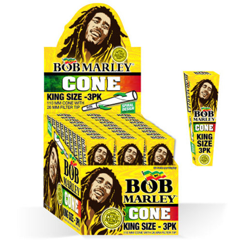 BOB MARLEY Cones Classic King Size 3-pack