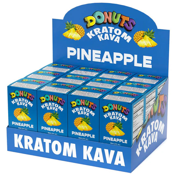 DONUTS Extracts & Drinks Kava Shot 80mg MIT 60ml Pineapple