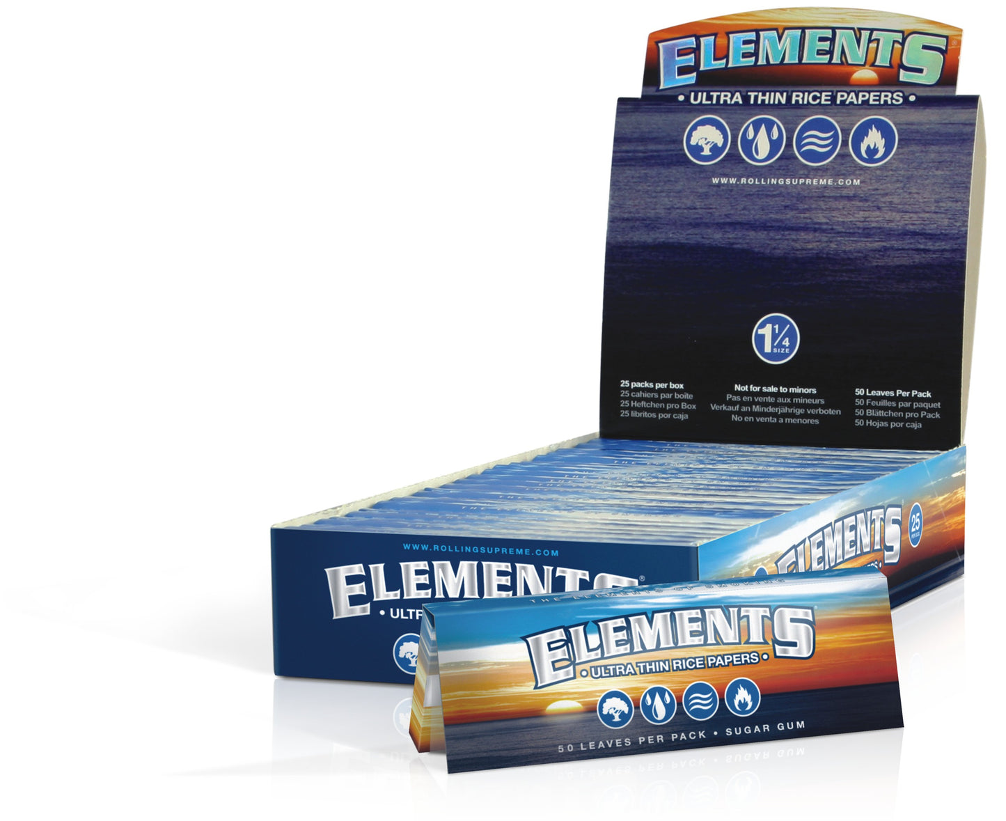ELEMENTS Papers 11/4 Size