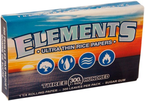 ELEMENTS Papers 11/4 Size 300's