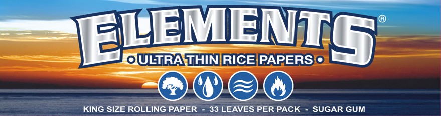 ELEMENTS Papers King Size Wide