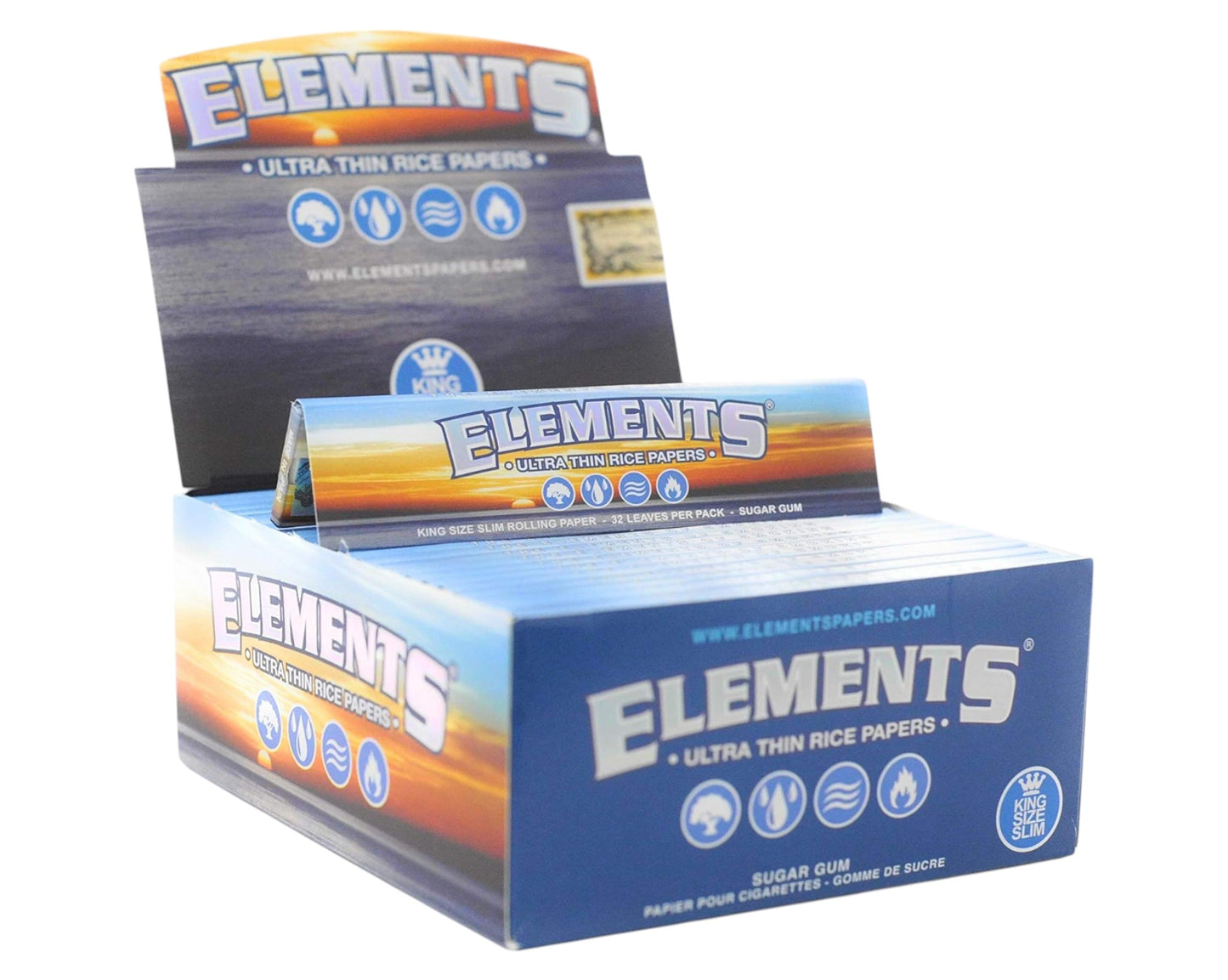 ELEMENTS Papers King Size Slim