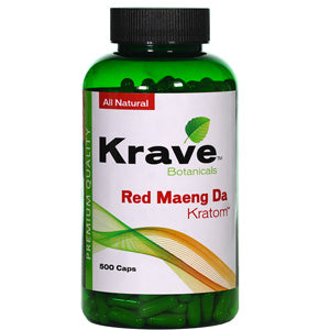 KRAVE Tablets & Caplets Kratom 30ct Red Maeng Da