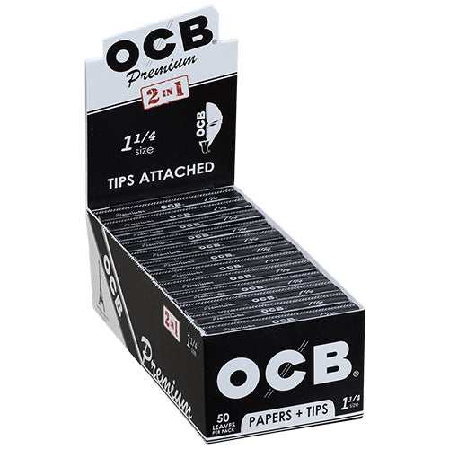 OCB Papers Premium Papers + Tips 11/4 Size