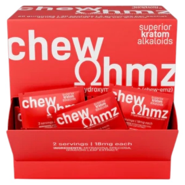 OHMZ Gummies & Edibles 7-Hydroxy Gummies 36mg MIT 2-Pack Red