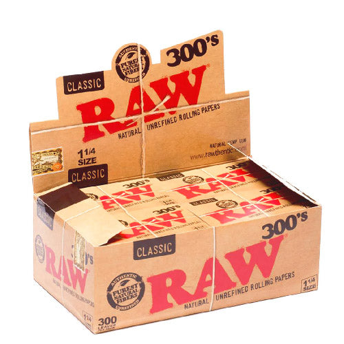 RAW Papers Classic 11/4 Size 300's 20ct
