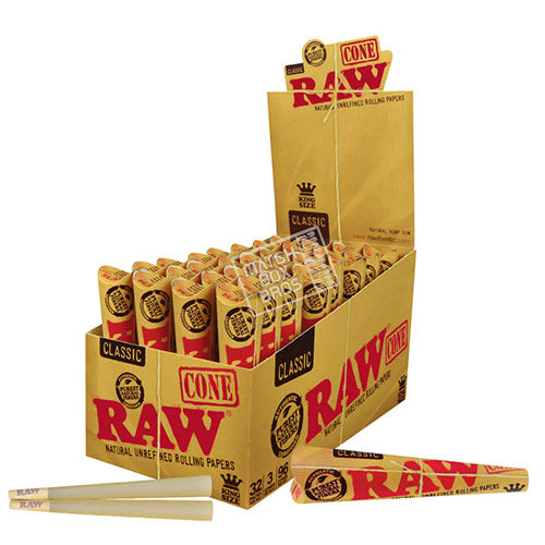 RAW Cones Classic King Size 3-pack