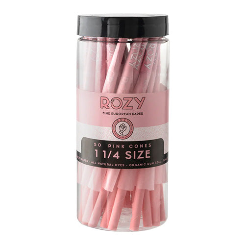 ROZY Cones Jar 11/4 Size Pink