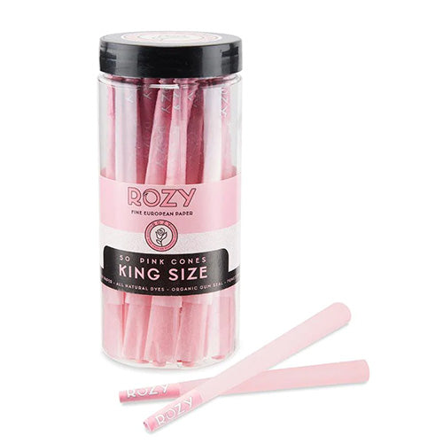 ROZY Cones Jar King Size Pink