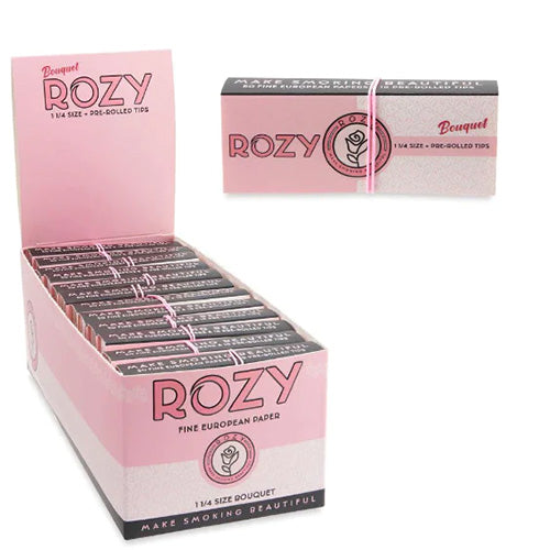 ROZY Papers Papers + Tips 11/4 Size Pink