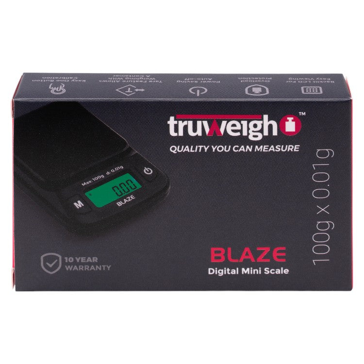 TRUWEIGH Scale Mini Blaze 100g Black