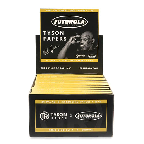 FUTUROLA Papers Tyson 2.0 Papers + Tips King Size