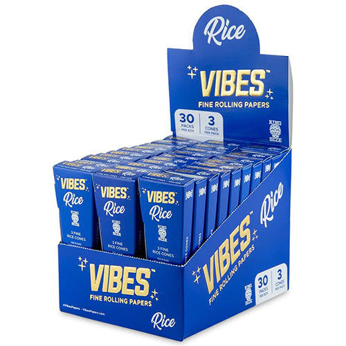 VIBES Cones Rice King Size 3-pack