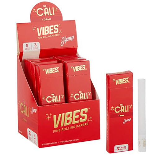 VIBES Cones Hemp The Cali 1g 3-pack