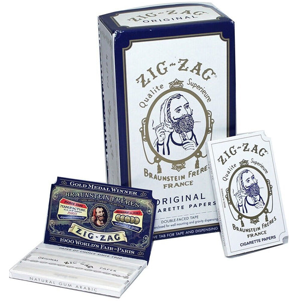 ZIG ZAG Papers White 11/2