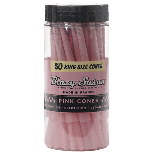 BLAZY SUSAN Cones Jar King Size Pink