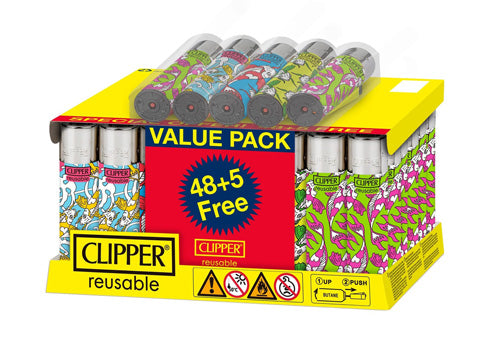 CLIPPER Lighter Classic 48ct + 5 Free KOI