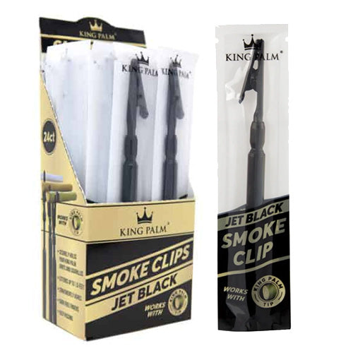 KING PALM RYO Accessories Blunt Clips Black