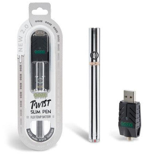 OOZE Battery Twist 2.0 Cosmic Chrome