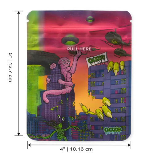 OOZE Zipoc Bags Mylar Bags 1/8oz 12-pack After Hours
