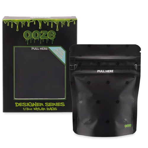 OOZE Zipoc Bags Mylar Bags 1/8oz 12-pack Logo