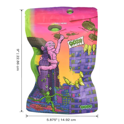 OOZE Zipoc Bags Mylar Bags 1oz 12-pack After Hours
