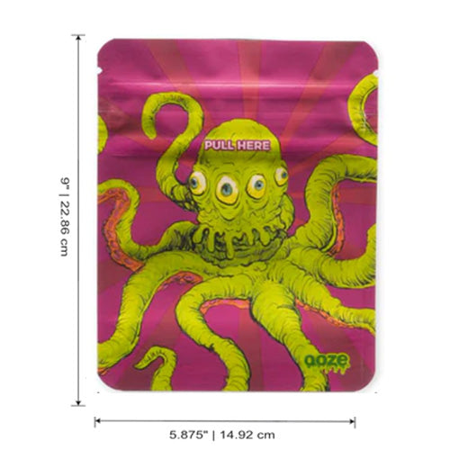 OOZE Zipoc Bags Mylar Bags 1oz 12-pack Sir Inks A lot