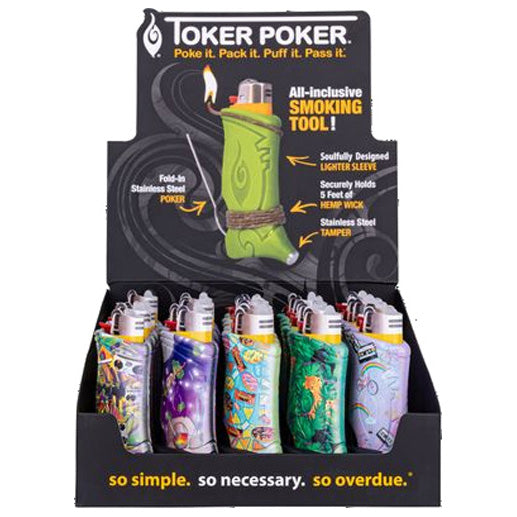 TOKER POKER Lighter Holder Bic Edition Flashback