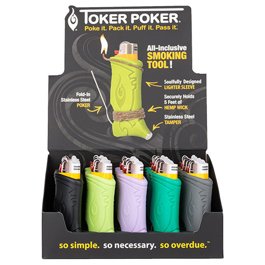 TOKER POKER Lighter Holder Bic Edition Regular