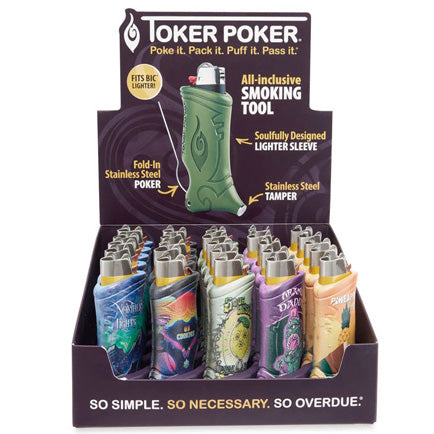 TOKER POKER Lighter Holder Bic Edition Califari Strains