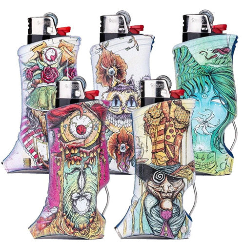 TOKER POKER Lighter Holder Clipper Edition Alice in Wonderland